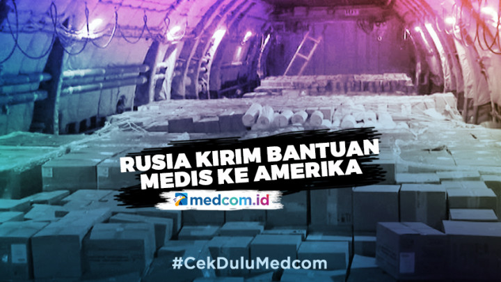Rusia Kirim Bantuan Medis ke Amerika