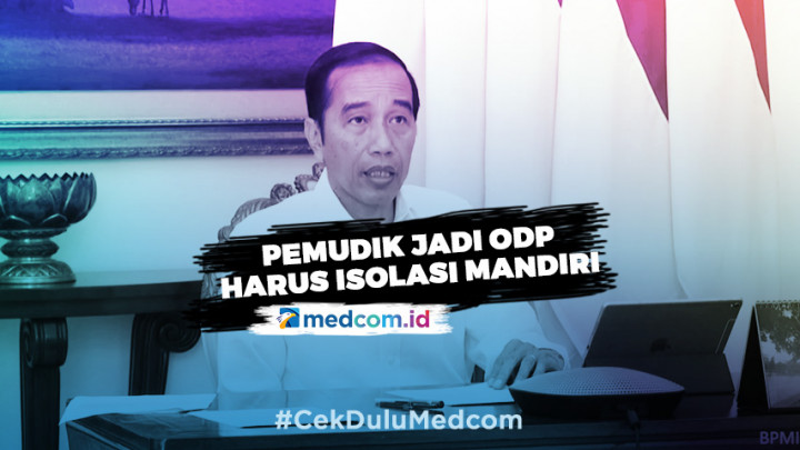 Jokowi: Pemudik dari Jabodetabek Jadi ODP
