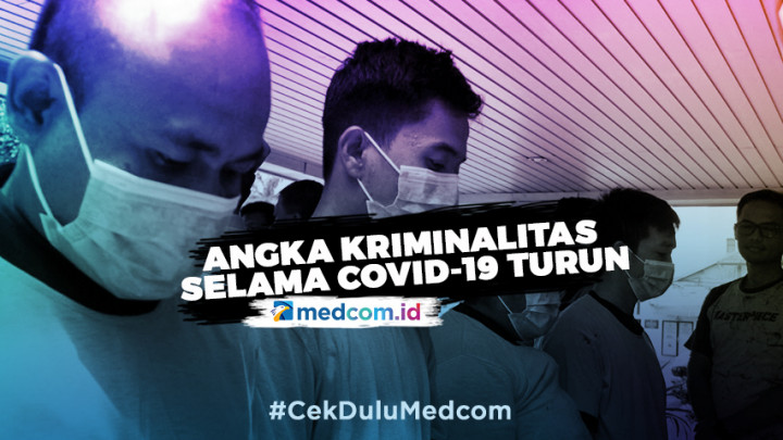 Selama Pandemi Covid-19, Angka Kriminalitas Turun