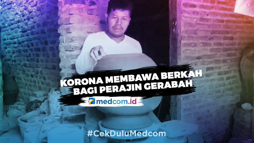 Berkah Pengrajin Gerabah di Tengah Wabah Covid-19