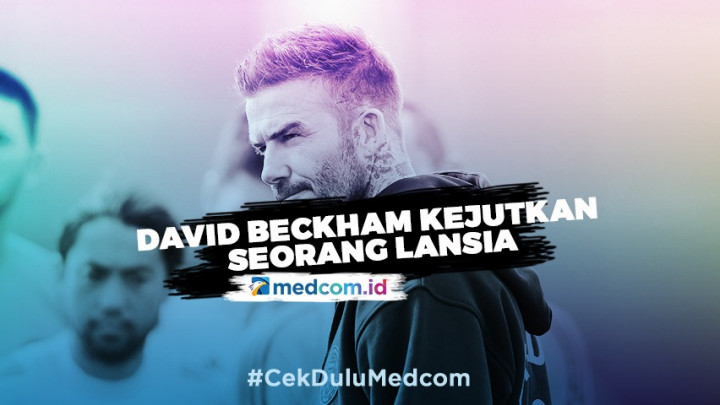 David Beckham Buat Kejutan ke Rumah Seorang Lansia Suporter Liverpool