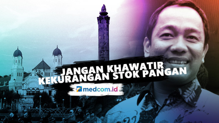 Warga Semarang Jangan Khawatir Kekurangan Stok Pangan