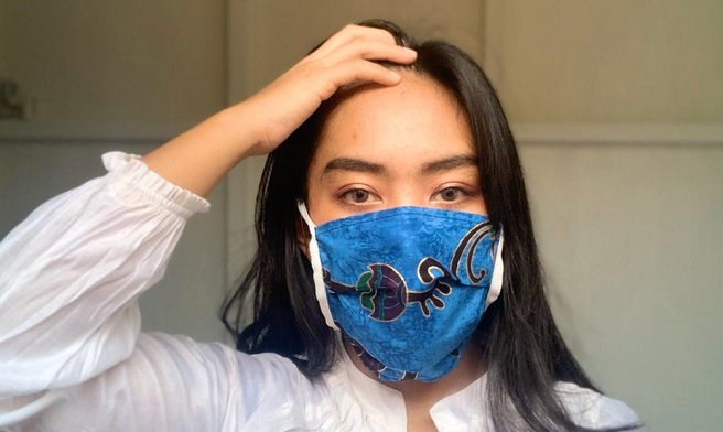 Tutorial Membuat Masker Kain di Rumah