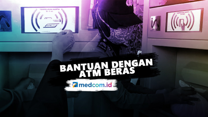 Polresta Cirebon Bantu Warga Terdampak Covid-19 dengan ATM Beras