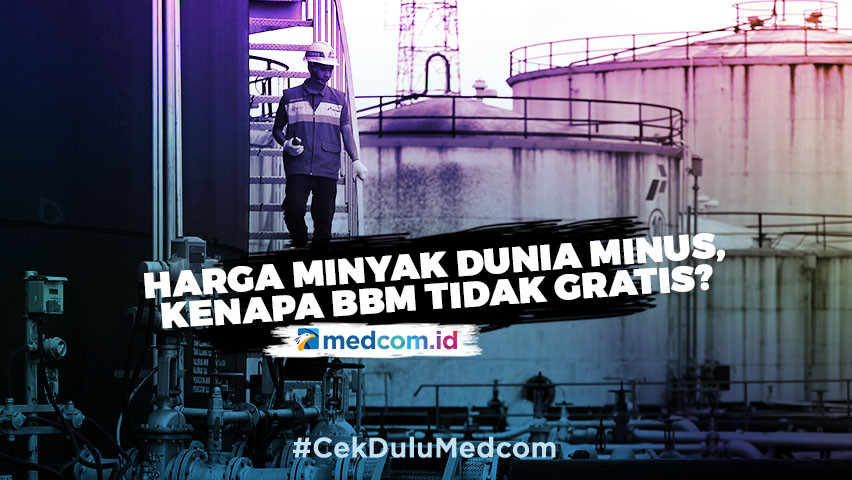 Harga Minyak Dunia di Bawah USD0 per Barel, Kenapa BBM Tidak Gratis?