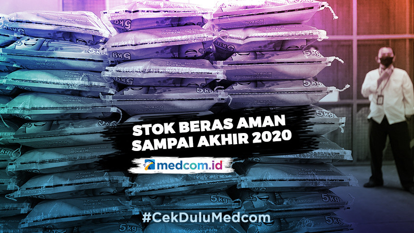 Di Tengah Pandemi COVID-19, Pemerintah Jamin Stok Beras Aman Sampai Akhir Tahun