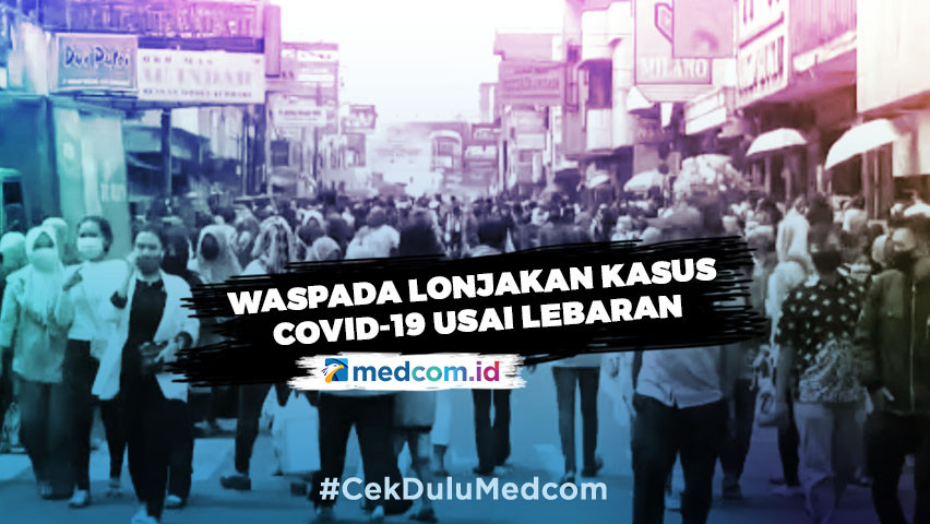 Waspada Lonjakan Kasus COVID-19 Usai Lebaran -  Highlight Primetime News Metro TV