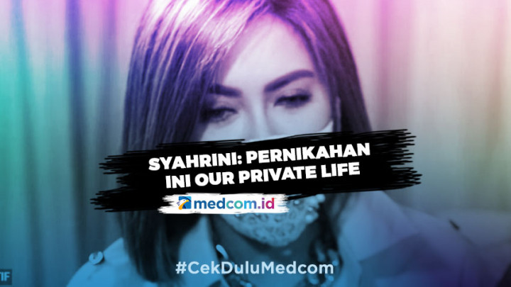 Jarang Publikasi Keseharian, Syahrini: Pernikahan Ini <i> Our Private Life </i>