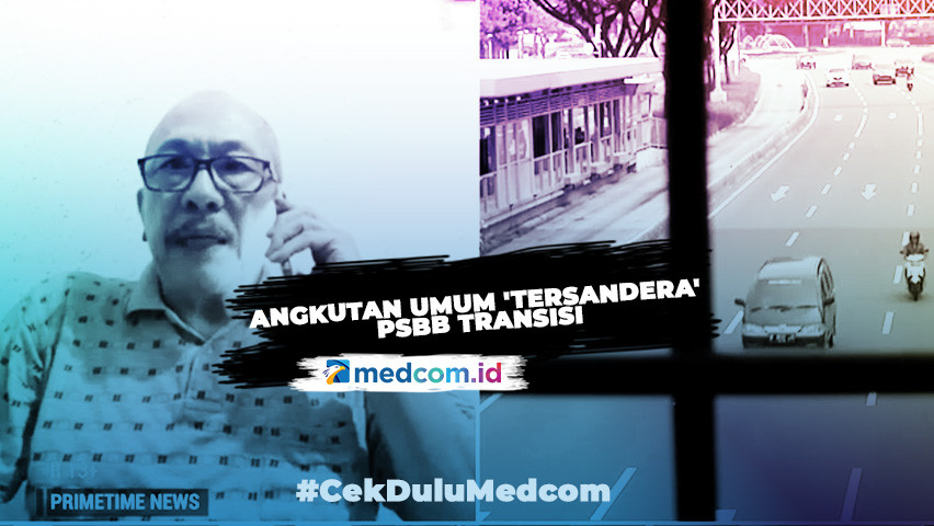 Angkutan Umum 'Tersandera' PSBB Transisi