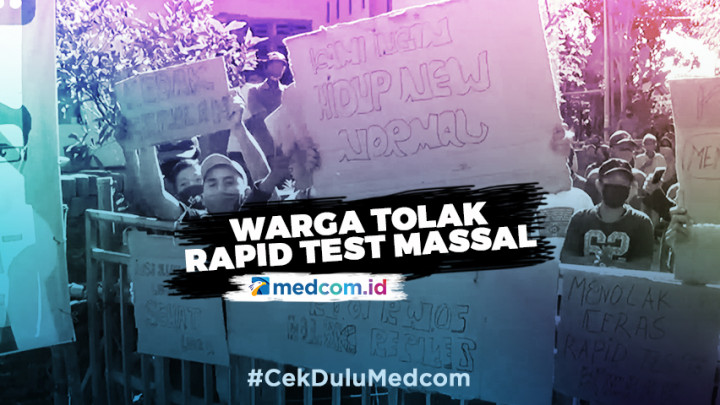 Merasa Sehat, Warga Tolak <i>Rapid Test</i> Massal
