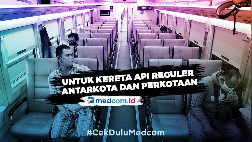 Mulai 12 Juni, Kereta Api Reguler Beroperasi Secara Bertahap