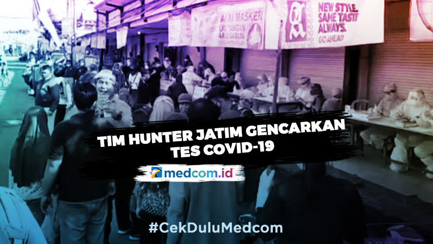 Tim Hunter Jatim Gencarkan Tes COVID-19 - Highlight Primetime News Metro TV