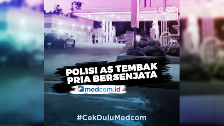 Polisi AS Tembak Pria Bersenjata