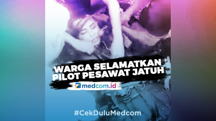 Detik-detik Warga Selamatkan Pilot Pesawat TNI Jatuh di Kampar