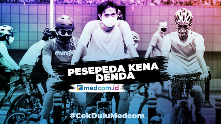 Melintas di Luar Jalur Sepeda yang Disediakan, Pesepeda Kena Denda