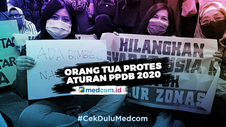 Protes Aturan PPDB 2020, Orang Tua Demo di Balai Kota DKI