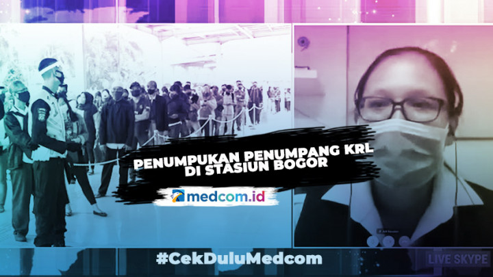 Lagi, Penumpukan Penumpang KRL di Stasiun Bogor