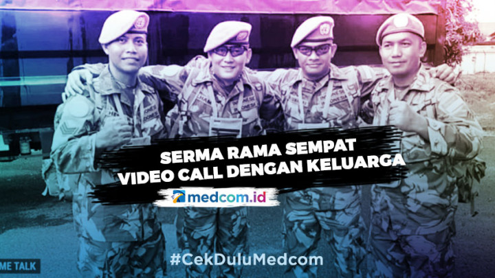 Sebelum Gugur Diserang Milisi Kongo, Serma Rama Sempat Video Call dengan Keluarga