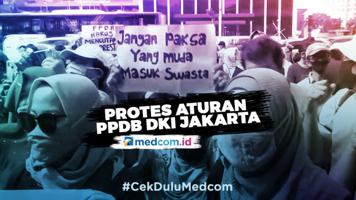 Orang Tua Demo Aturan PPDB DKI di Kemendikbud