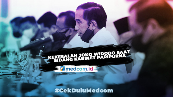 Kekesalan Joko Widodo Saat Sidang Kabinet Paripurna
