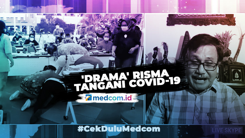 Drama Risma Tangani COVID-19