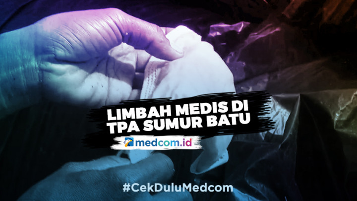 Limbah Medis Diduga Bekas Penanganan COVID-19 Menumpuk di TPA Sumur Batu