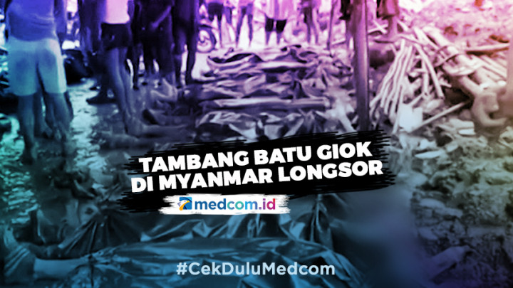 Korban Tambang Giok Longsor di Myanmar Capai 162 Orang