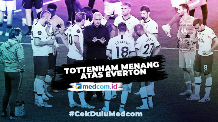 Terjadi Insiden Son dan Lloris, Tottenham Tetap Menang atas Everton