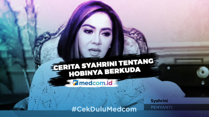 Cerita Syahrini tentang Hobinya Berkuda