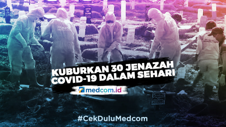 Penggali Kubur Jenazah COVID-19: Ngeri, Mencekam, Hati Deg-degan Banget