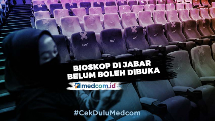 Ridwan Kamil Belum Izinkan Pembukaan Bioskop di Jawa Barat