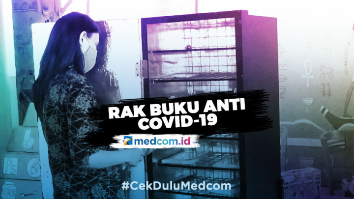 Perpustakaan Ini Punya Rak untuk Sterilisasi Buku dari Virus