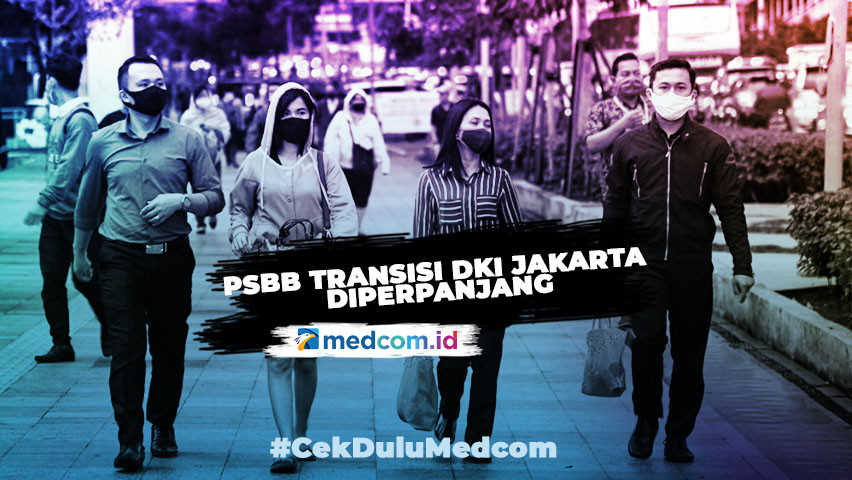 Psbb Transisi Dki Jakarta Diperpanjang 14 Hari Medcomid