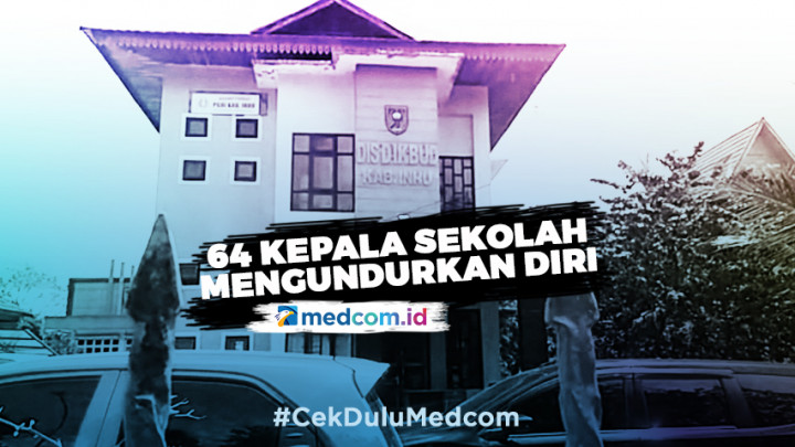 64 Kepala Sekolah di Indragiri Hulu Mengundurkan Diri