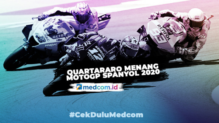 Quartararo Rebut Pole MotoGP Spanyol 2020, Hingga Marquez Kecelakaan Hebat