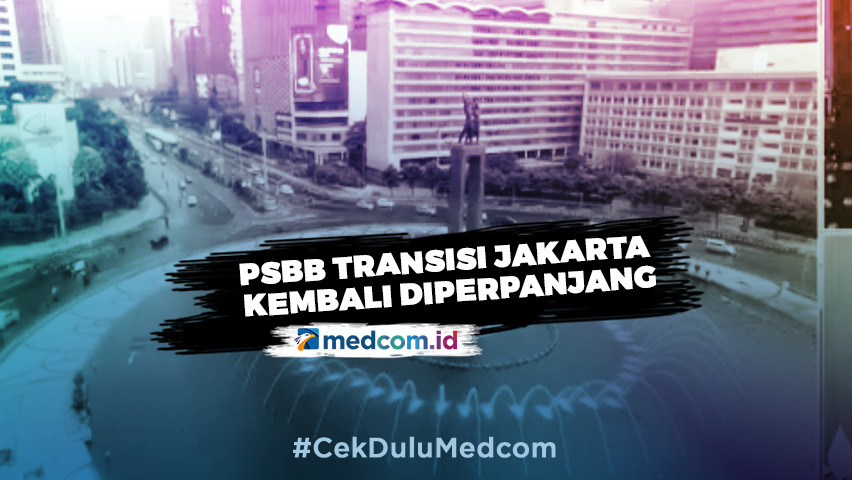 PSBB Transisi Jakarta Kembali Diperpanjang