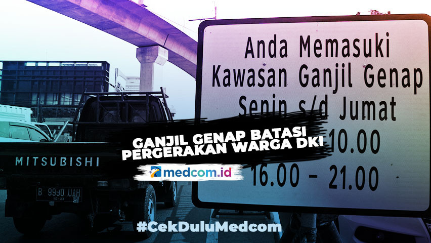 Ganjil Genap Batasi Pergerakan Warga DKI - Highlight Primetime News Metro TV