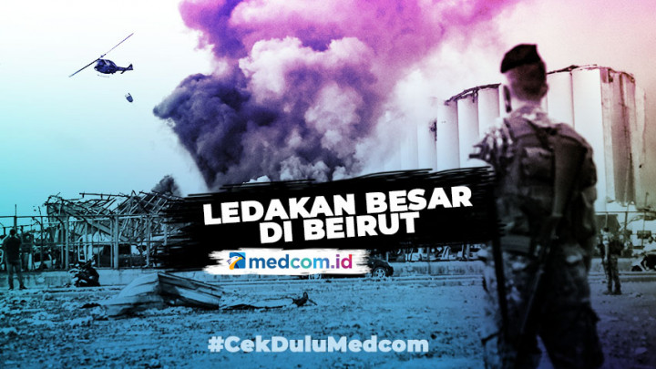 Ledakan Besar Landa Ibu Kota Lebanon