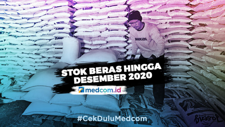 Stok Beras hingga Desember 2020 Kelebihan  5 Juta Ton
