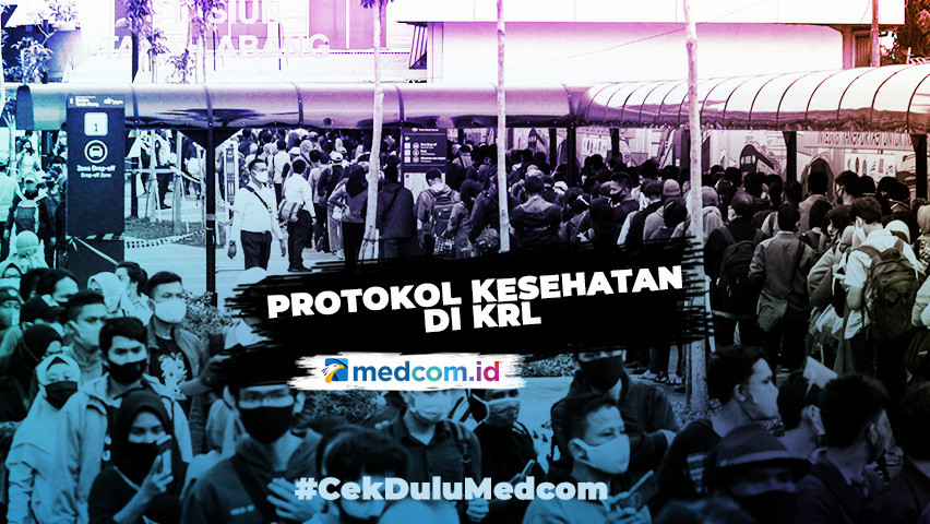 Ironi Tak Disiplin Protokol Kesehatan di KRL - Highlight Primetime News Metro TV