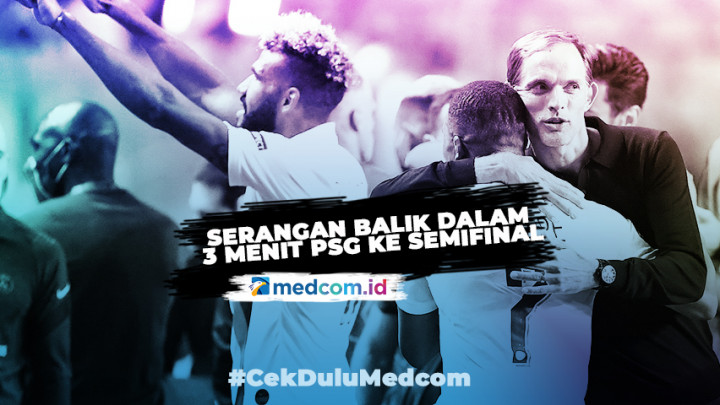 PSG Taklukkan Atalanta, Melaju ke Semifinal Liga Champions