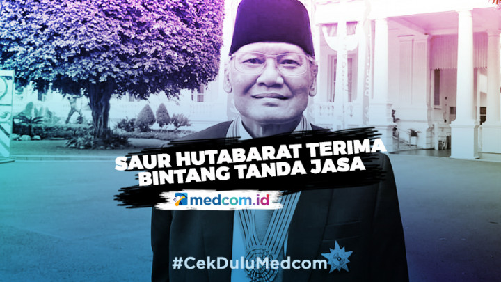 Dianugerahi Bintang Jasa Nararya, Saur Hutabarat Berterima Kasih