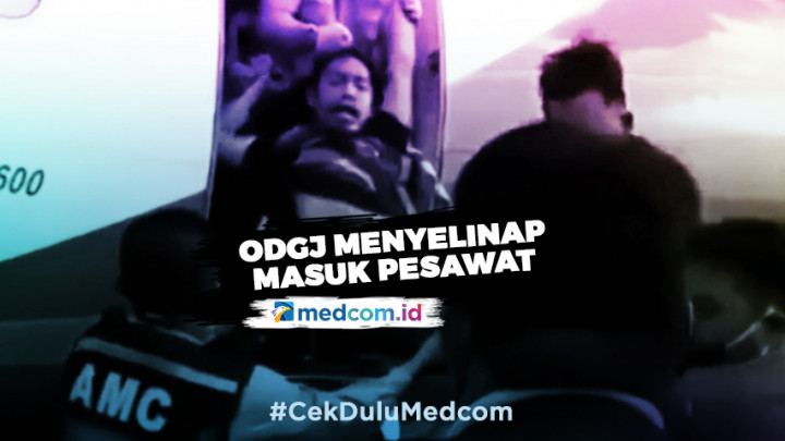 Pria Diduga ODGJ Masuk Pesawat di Bandara Radin Inten II