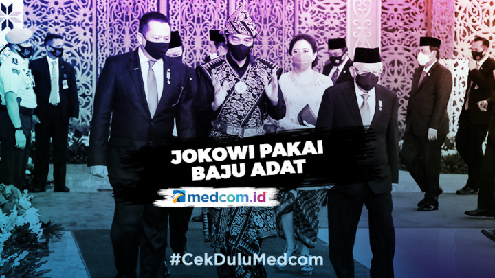 Hadiri Sidang Tahunan MPR, Jokowi Kenakan Pakaian Khas NTT