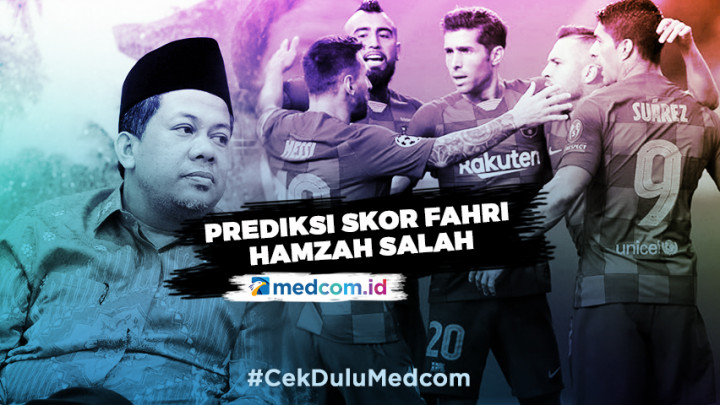 Barcelona Kalah Telak, Ramalan Fahri Hamzah Gagal Total