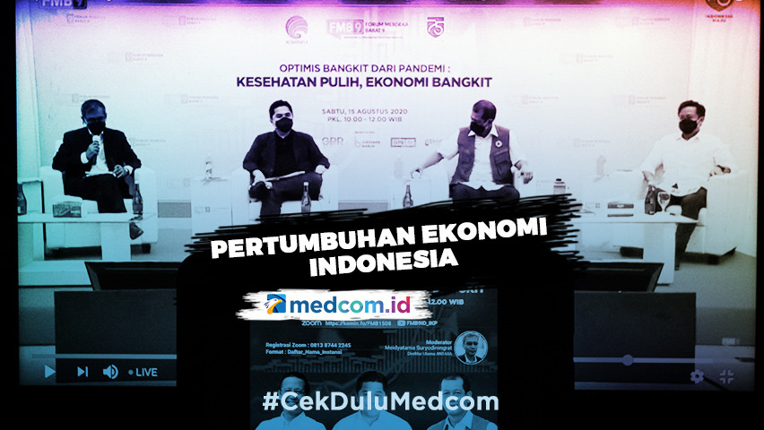 Ekonomi Indonesia Minus 5,32 Persen Dinilai Cukup Dalam