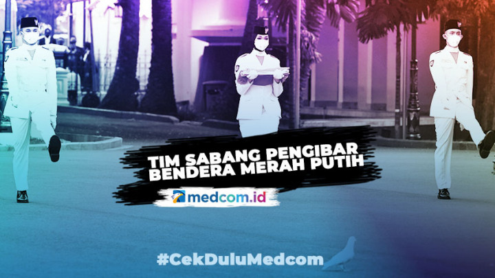 Mengenal Tim Sabang Pengibar Bendera Merah Putih di Istana