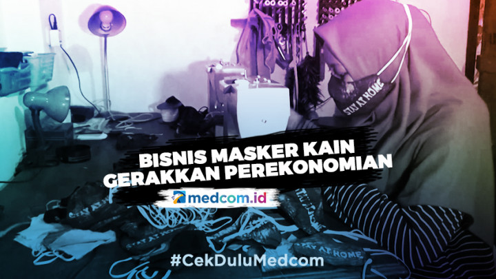 Bisnis Masker Kain dalam Negeri Naik 77 Persen