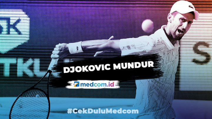 Alami Cedera Pada Leher, Djokovic Mundur Dari US Open Nomor Ganda