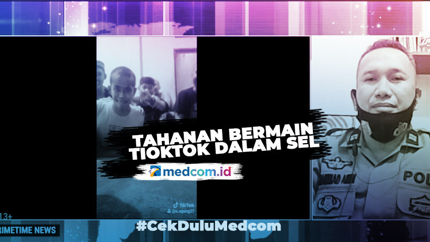 Heboh Tahanan Bermain Aplikasi TikTok, 2 Polisi Diperiksa